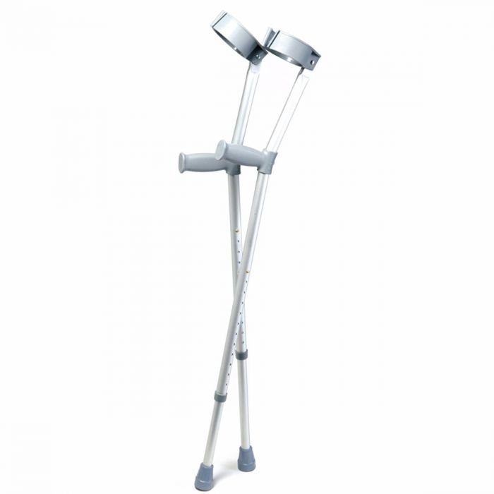 Closed-cuff aluminium elbow crutches for sale at Wheelchairs Kenya Nairobi