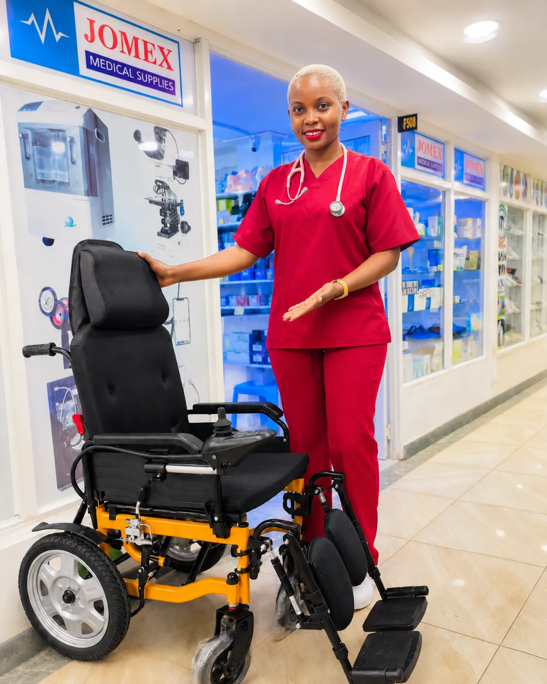 Wheelchairs Kenya hero - premium wheelchair for independence