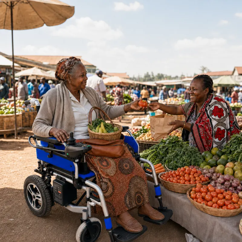 Transporting and travelling with a wheelchair
