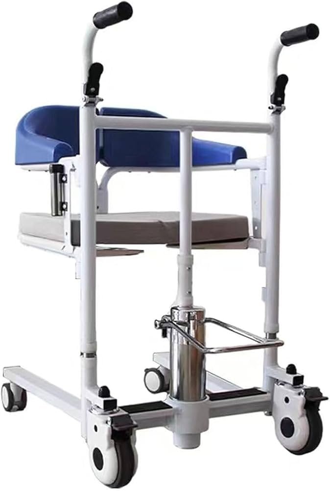 Hydraulic patient transfer chair with foot pump, Wheelchairs Kenya Nairobi