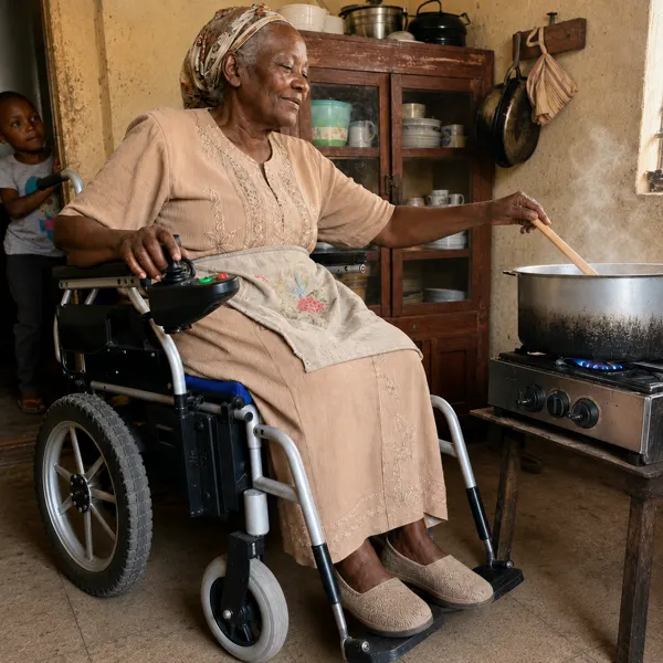 Standard electric wheelchair customer review