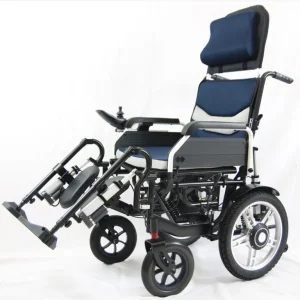 Standard electric wheelchair with joystick control and folding aluminium frame for sale in Kenya, Wheelchairs Kenya Nairobi